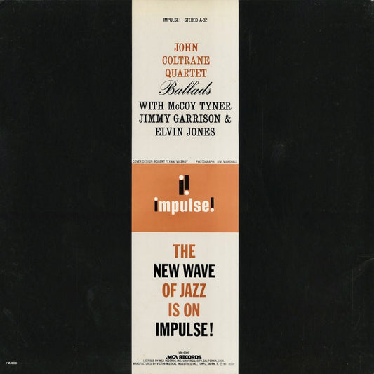 John Coltrane - Ballads (VIM-4606) 1980 JPN Impulse｜中古LP