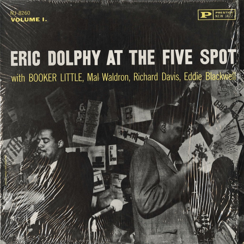 Eric Dolphy - At The Five Spot Volume 1 (NJ 8260) 1965 US Prestige｜中古LP
