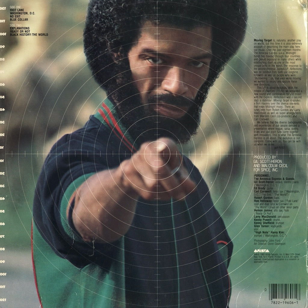 Gil Scott Heron / ギル・スコット・ヘロン / Moving Target (AL