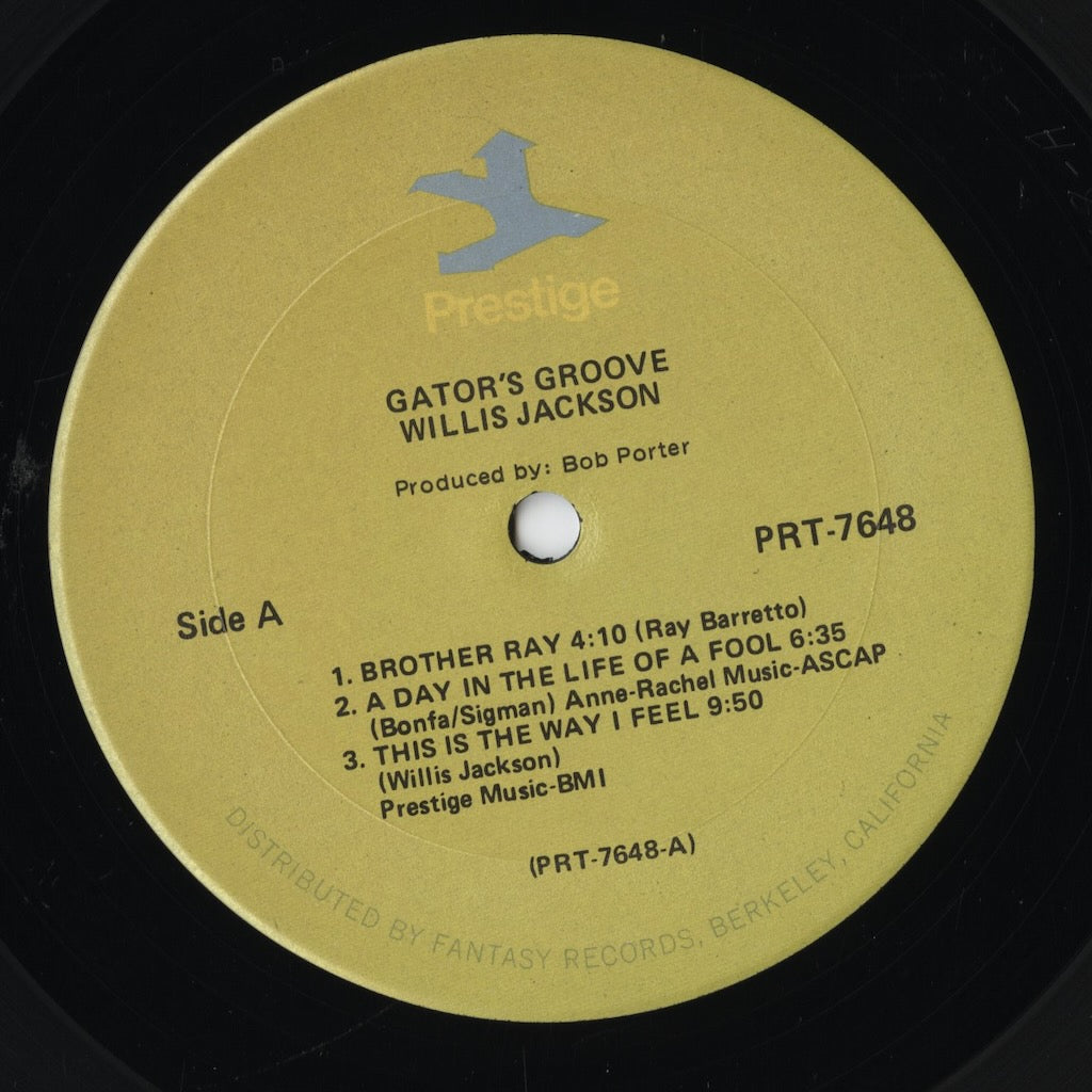 Willis Jackson / ウィリス・ジャクソン / Gator's Groove (PRT 7648)