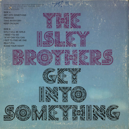 The Isley Brothers – Get Into Something (TNS 3006) LP 1969 US T-Neck | 中古LP