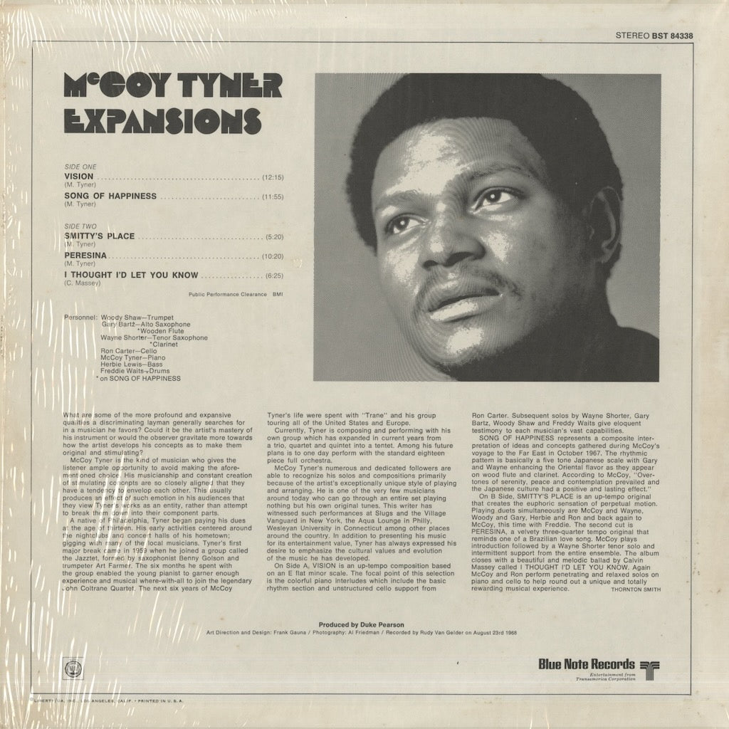 McCoy Tyner / マッコイ・タイナー / Expansions (BST 84338)