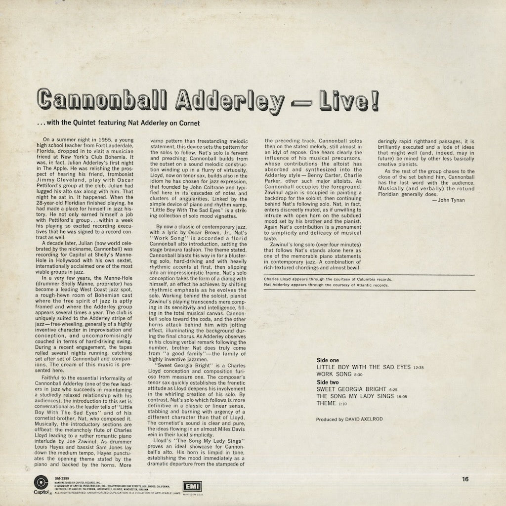 米オリジナル】CANNONBALL 人気 ADDERLEY 2LP SOUL OF THE BIBLE キャノンボールアダレイ RARE GROOVE  MURO