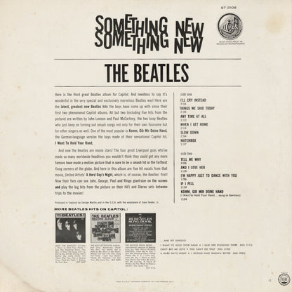 The Beatles / ビートルズ / Something New (ST-2108)