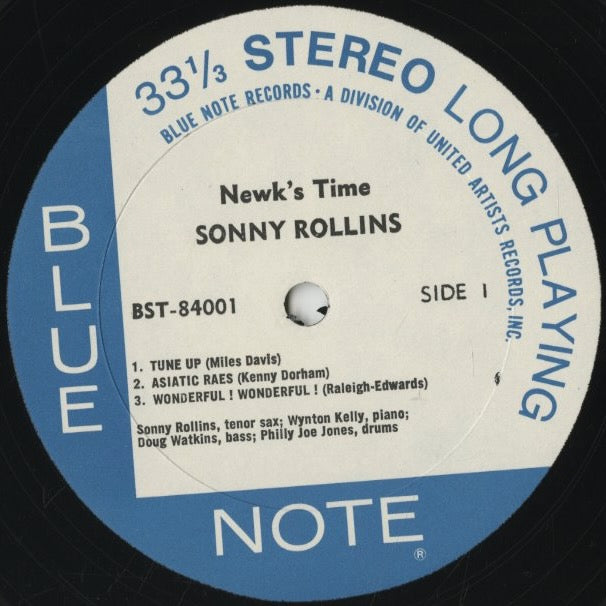 Sonny Rollins / ソニー・ロリンズ / Newk's Time (BST-84001)