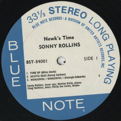 Sonny Rollins / ソニー・ロリンズ / Newk's Time (BST-84001)