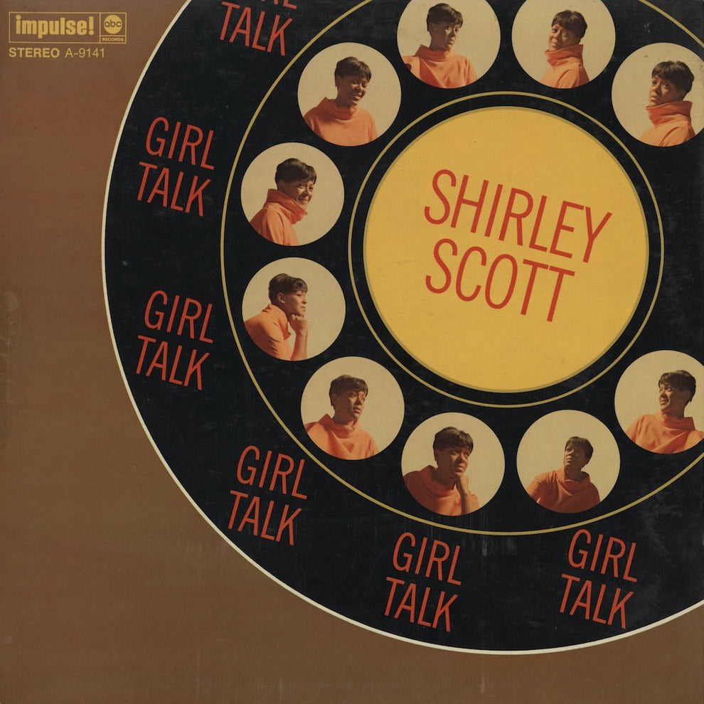 Shirley Scott Girl Talk LP 1967 US ABC Impulse オルガンジャズ