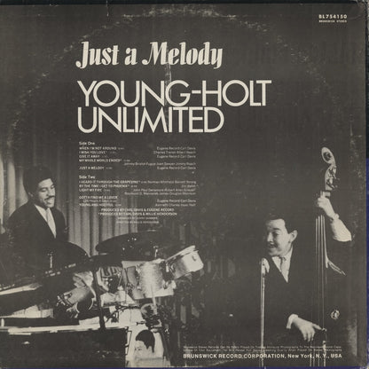 Young Holt Unlimited / ヤング・ホルト・アンリミテッド / Just A Melody (BL 754150)