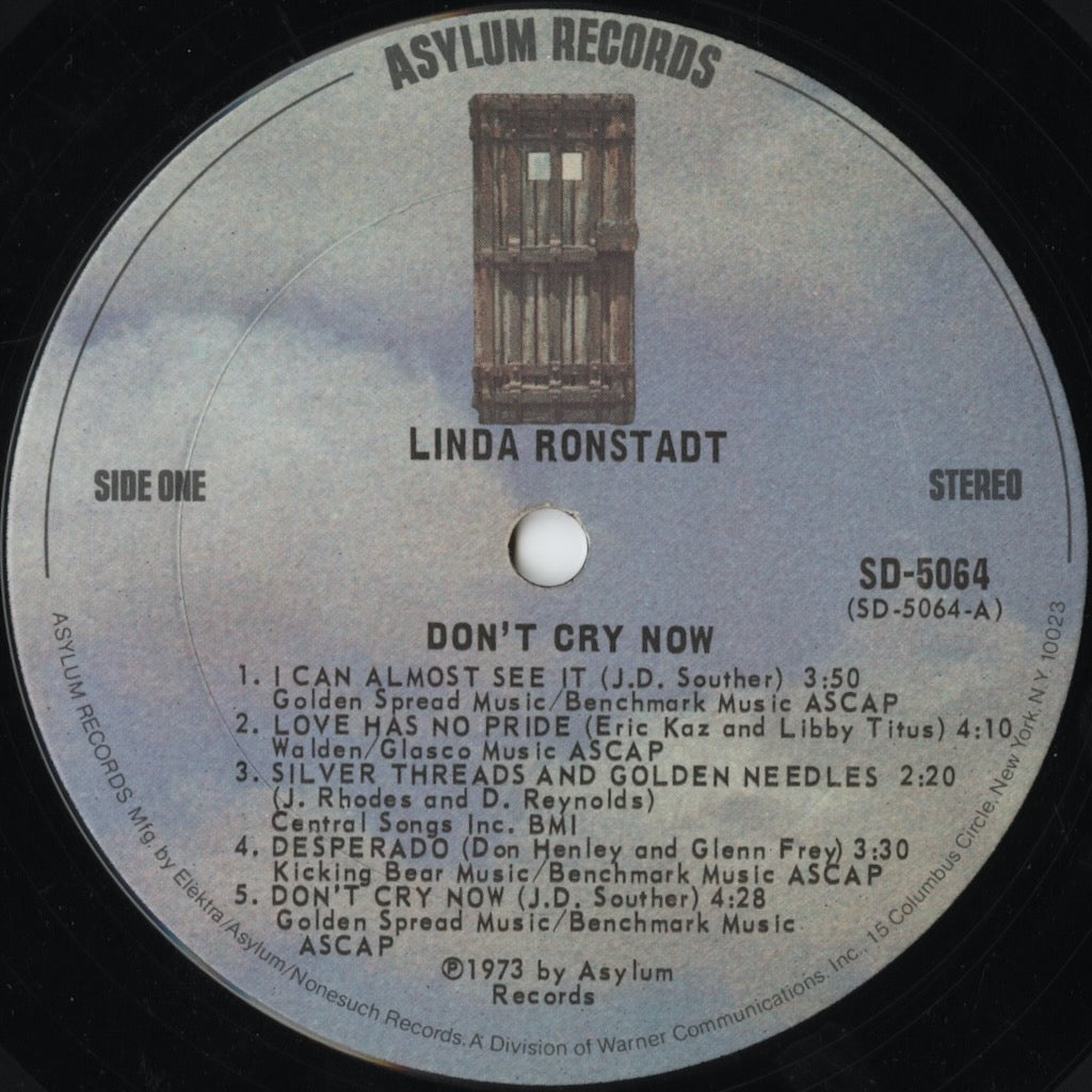 Linda Ronstadt / リンダ・ロンシュタット / Don't Cry Now (SD-5064)