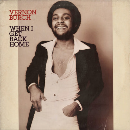 Vernon Burch - When I Get Back Home (PC 34701) 1977 US Columbia｜中古LP