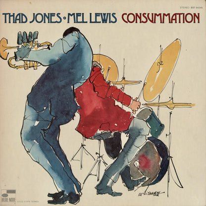 Thad Jones, Mel Lewis – Consummation (BST 84346) LP 1973 US Blue Note｜中古LP