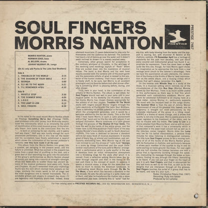 Morris Nanton – Soul Fingers (PR 7467) LP 1967 US Prestige｜中古LP