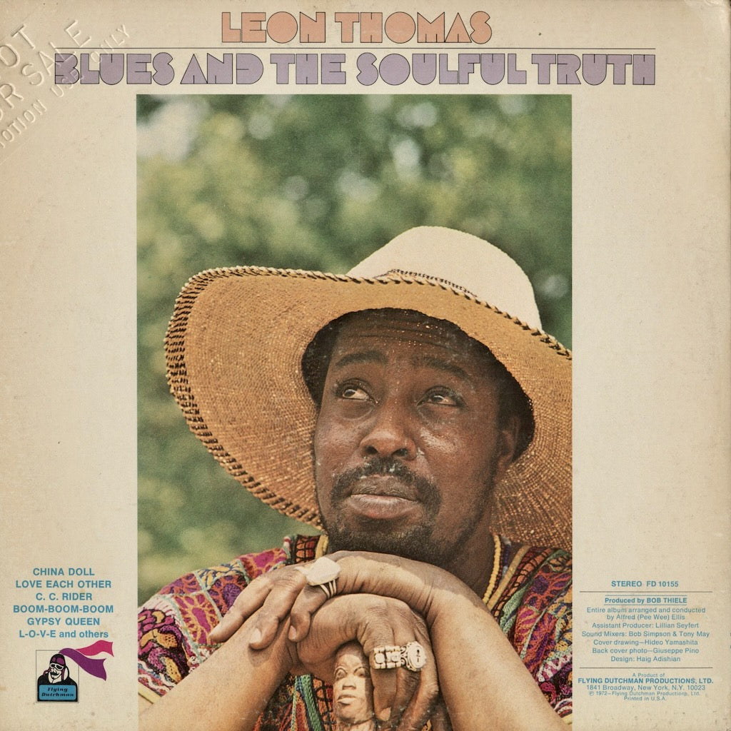 Leon Thomas - Blues And The Soulful Truth (FD 10155) LP 1972 US Flying Dutchman｜中古LP