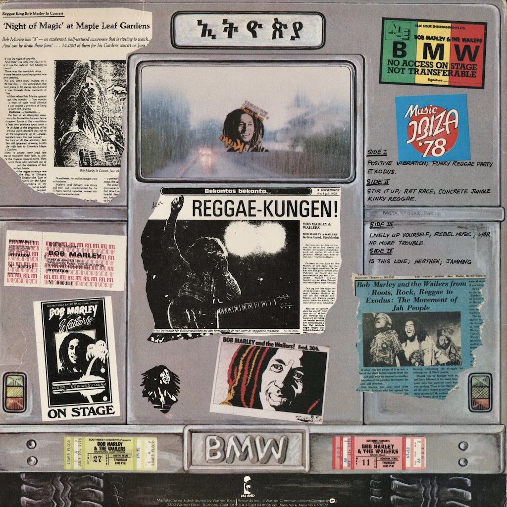 Bob Marley & The Wailers - Babylon By Bus (ISLD 11) 1978 US Island｜中古2LP
