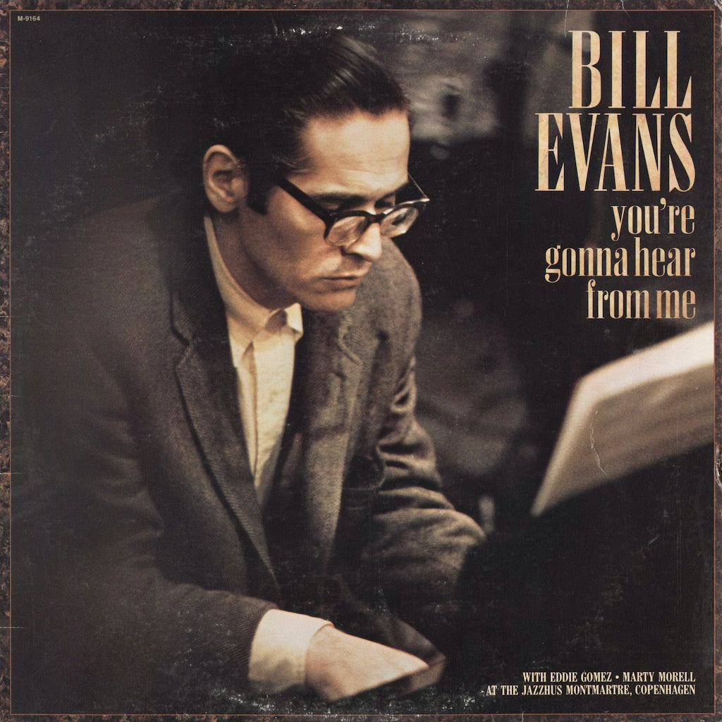 Bill Evans - You're Gonna Hear From Me (M-9164) 1988 US Milestone｜中古LP
