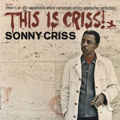 Sonny Criss / ソニー・クリス / This Is Criss! (OJC-430)