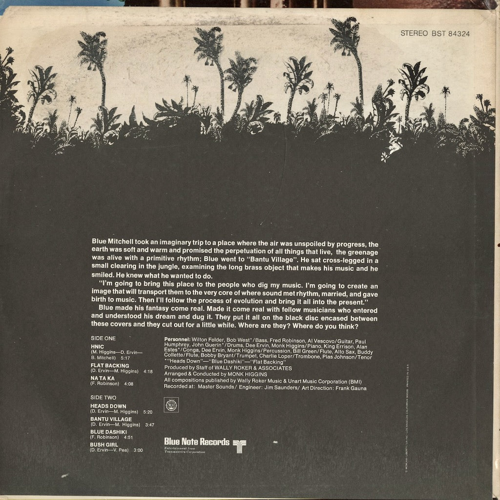 Blue Mitchell - Bantu Village (BST 84324) LP 1969 US Blue Note｜中古LP