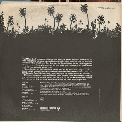 Blue Mitchell - Bantu Village (BST 84324) LP 1969 US Blue Note｜中古LP