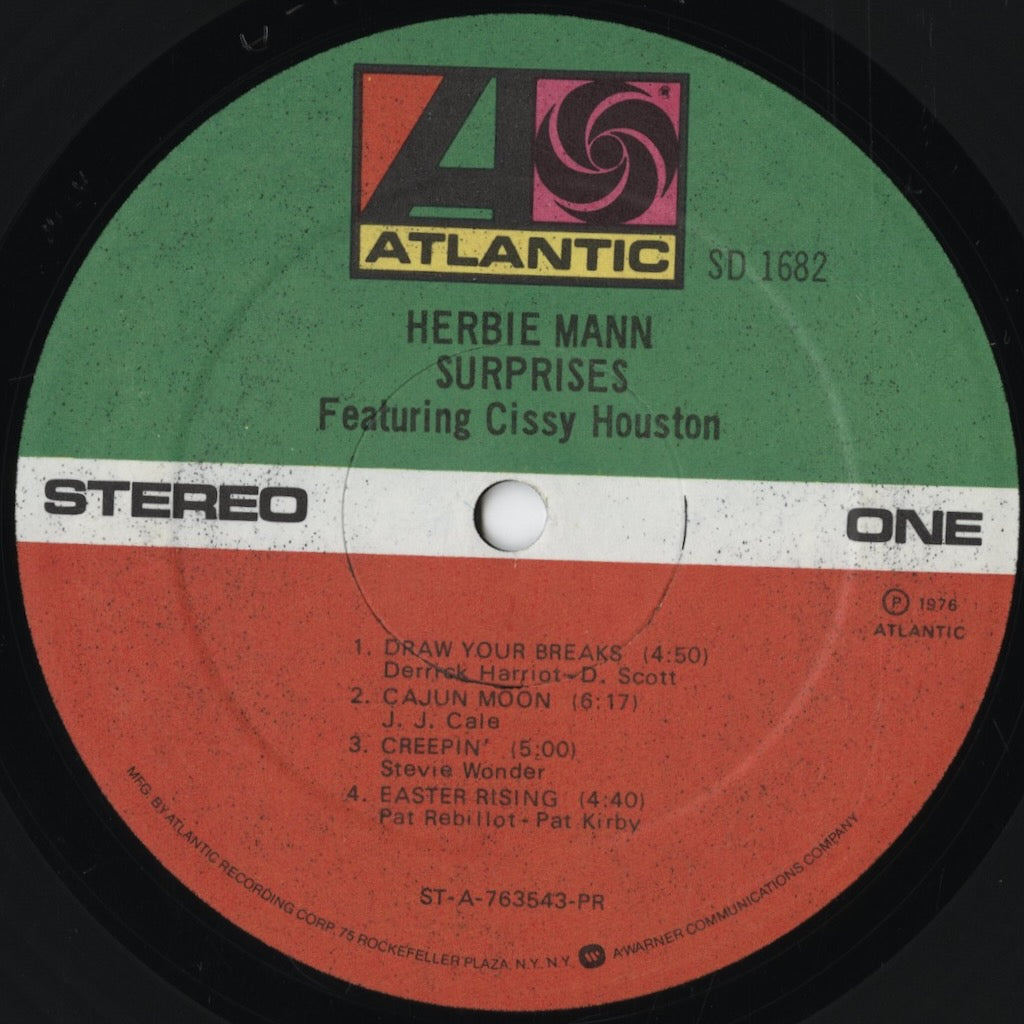 Herbie Mann / ハービー・マン / Surprises (SD 1682)