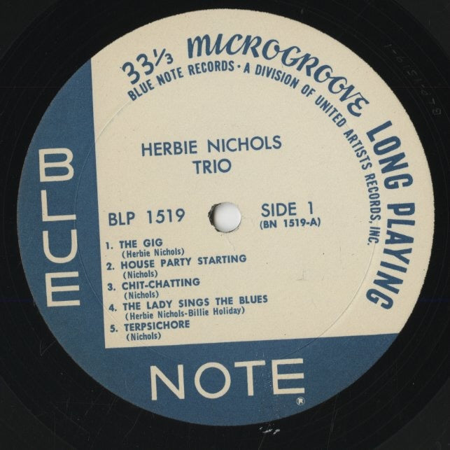 Herbie Nichols / ハービー・ニコルス / Herbie Nichols Trio (BLP 1519)