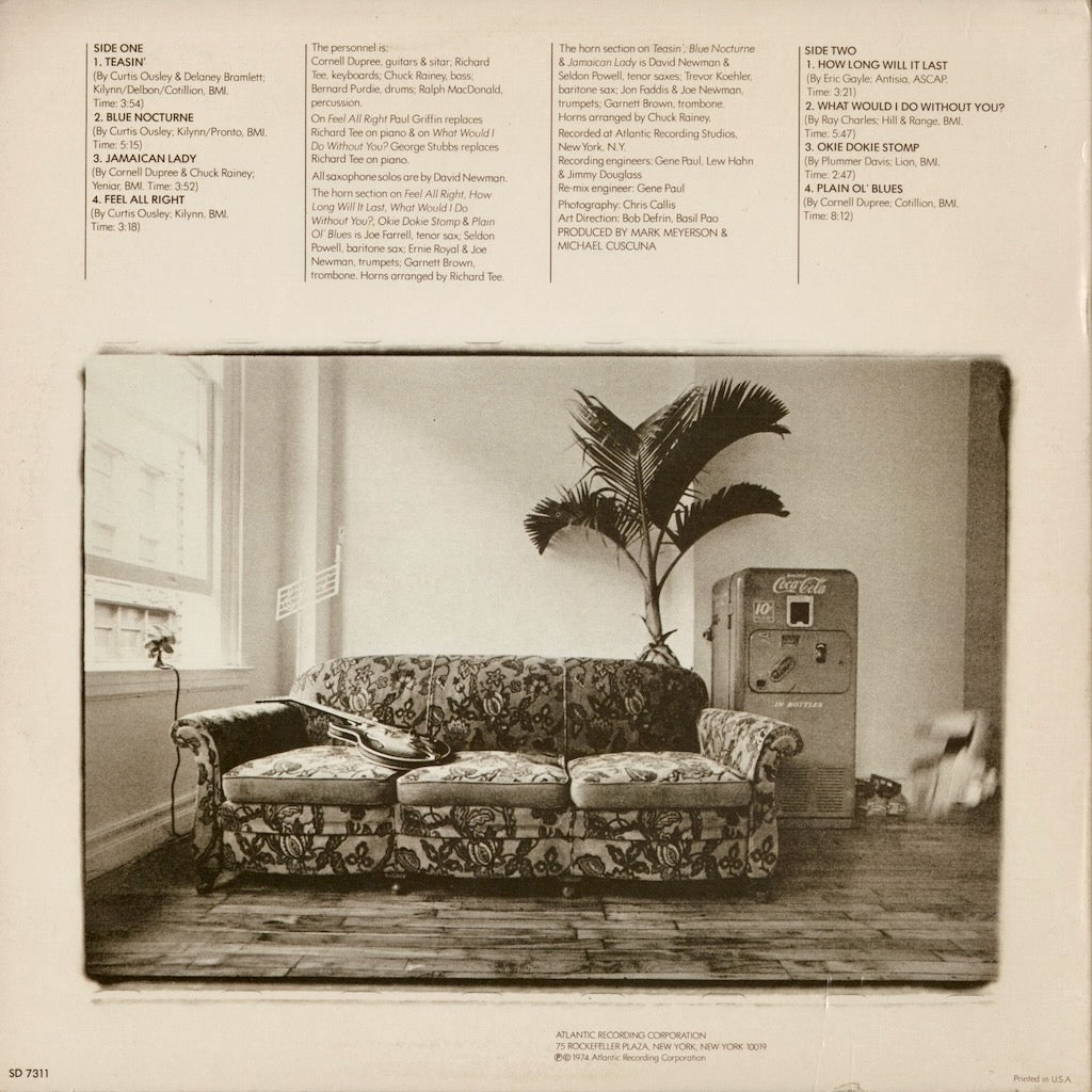 Cornell Dupree – Teasin' (SD 7311) LP 1974 US Atlantic｜中古LP