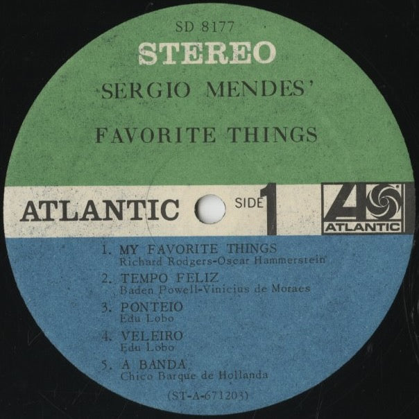 Sergio Mendes / セルジオ・メンデス / Sergio Mendes' Favorite Things (SD8177)