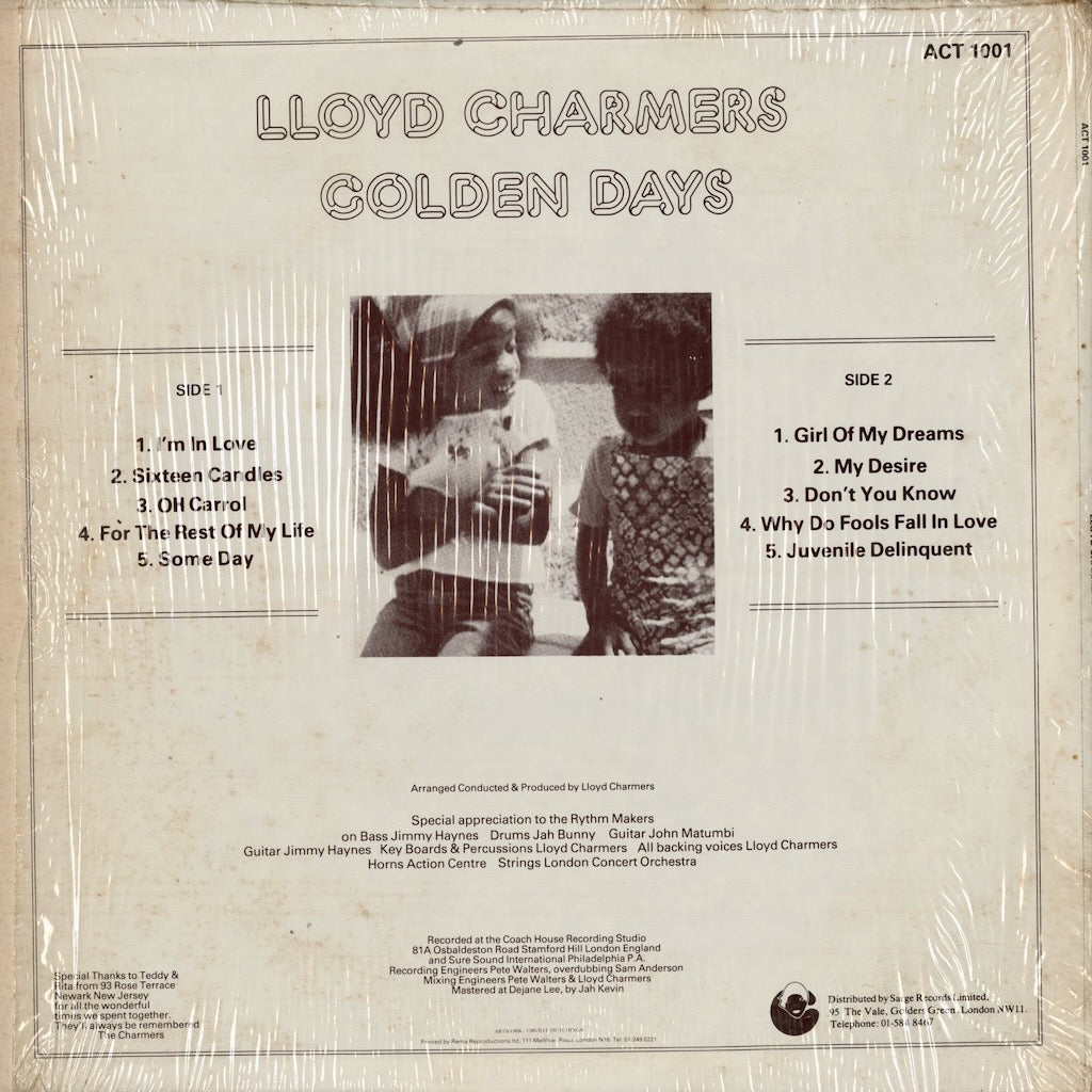 Lloyd Charmers『Golden Days』ACT 1001 中古レコード 通販｜VOXMUSIC