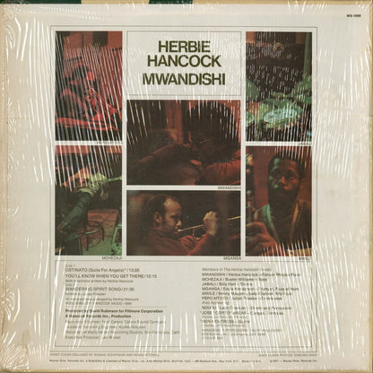 Herbie Hancock – MWANDISHI (WS 1898) LP 1971 US Warner Bros｜中古LP
