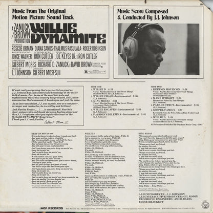 Willie Dynamite -OST / ウィリー・ダイナマイト -OST / Music: J.J. Johnson (MCA-393)