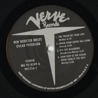 Ben Webster, Oscar Peterson / ベン・ウェブスター, オスカー・ピーターソン / Ben Webster Meets Oscar Peterson (MG V-8349)