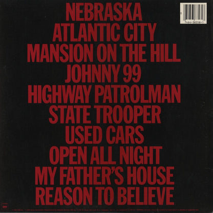 Bruce Springsteen / Nebraska (Columbia TC38358｜1982）