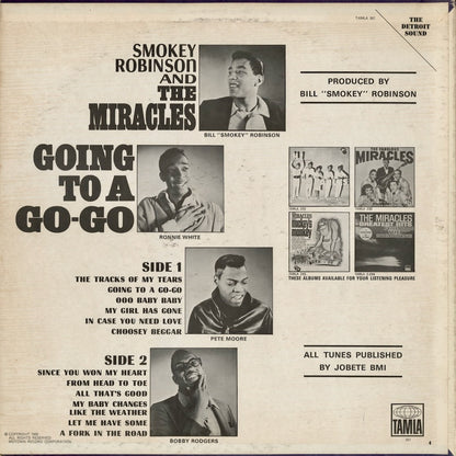 Smokey Robinson & The Miracles - Going To A Go-Go (TS-267) LP 1960's US Tamla｜中古LP