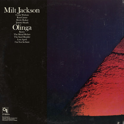 Milt Jackson / ミルト・ジャクソン / Olinga (CTI 6046 S1)