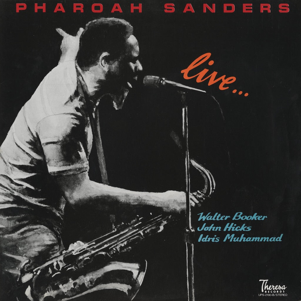 Pharoah Sanders / ファラオ・サンダース / Live (UPS-2190-B) 1983 JPN Pressing