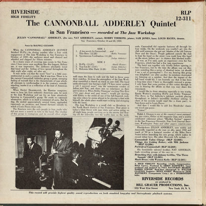 Cannonball Adderley / キャノンボール・アダレイ / In San Francisco (RLP12-311)