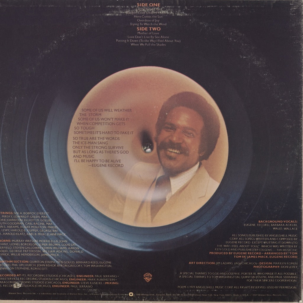 Eugene Record / ユージン・レコード / The Eugene Record (BS 3018