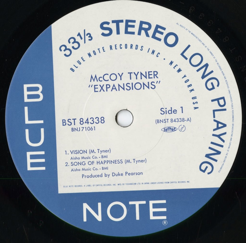 マッコイ・タイナー / McCoy Tyner『Expansions』(BNJ-71061) 国内東芝