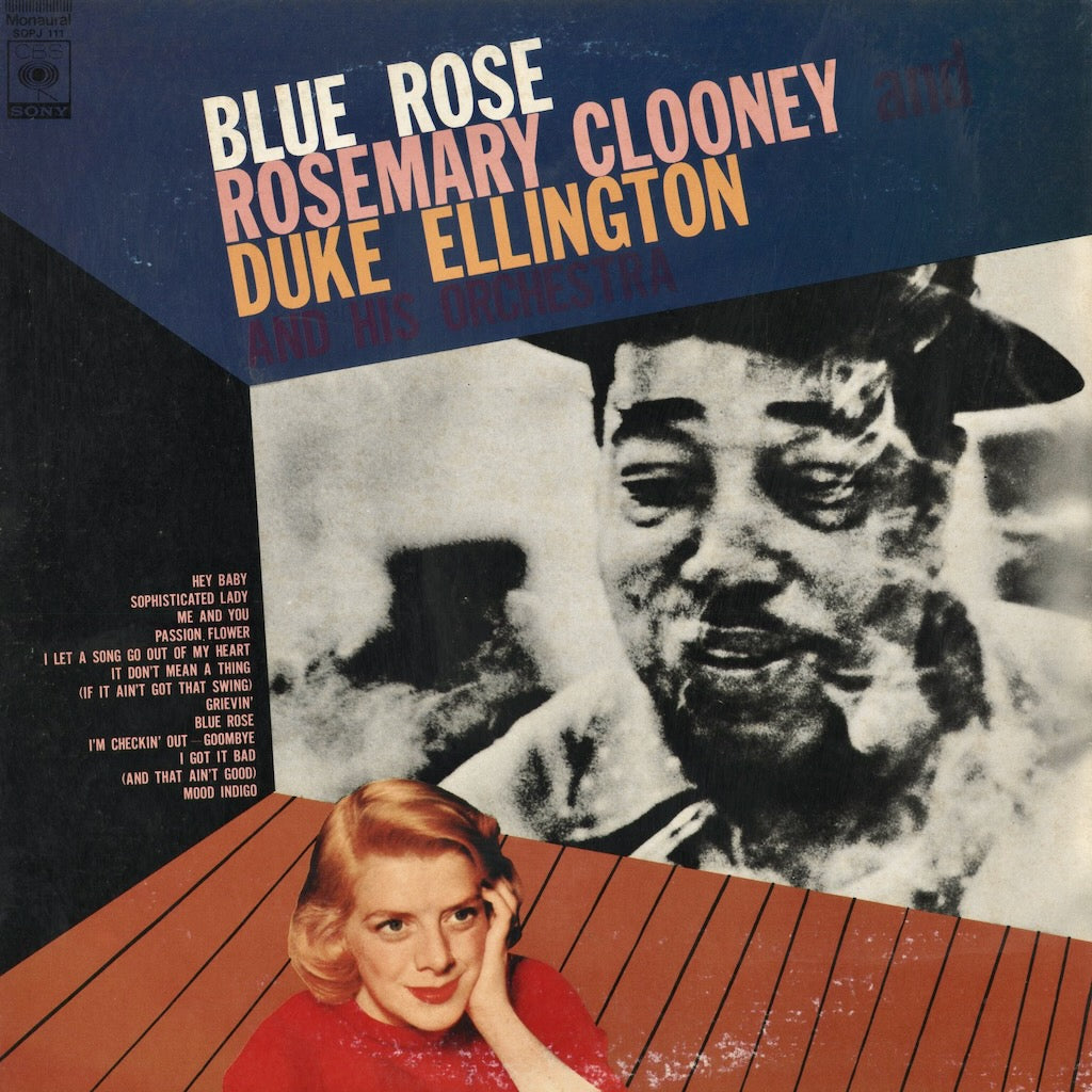 Rosemary Clooney And Duke Ellington And His Orchestra - Blue Rose (SOPJ-111) 1975 JPN CBS/Sony｜中古LP