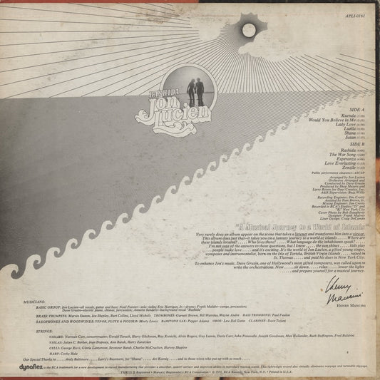 Jon Lucien / ジョン・ルシエン / Rashida (APL1-0161)