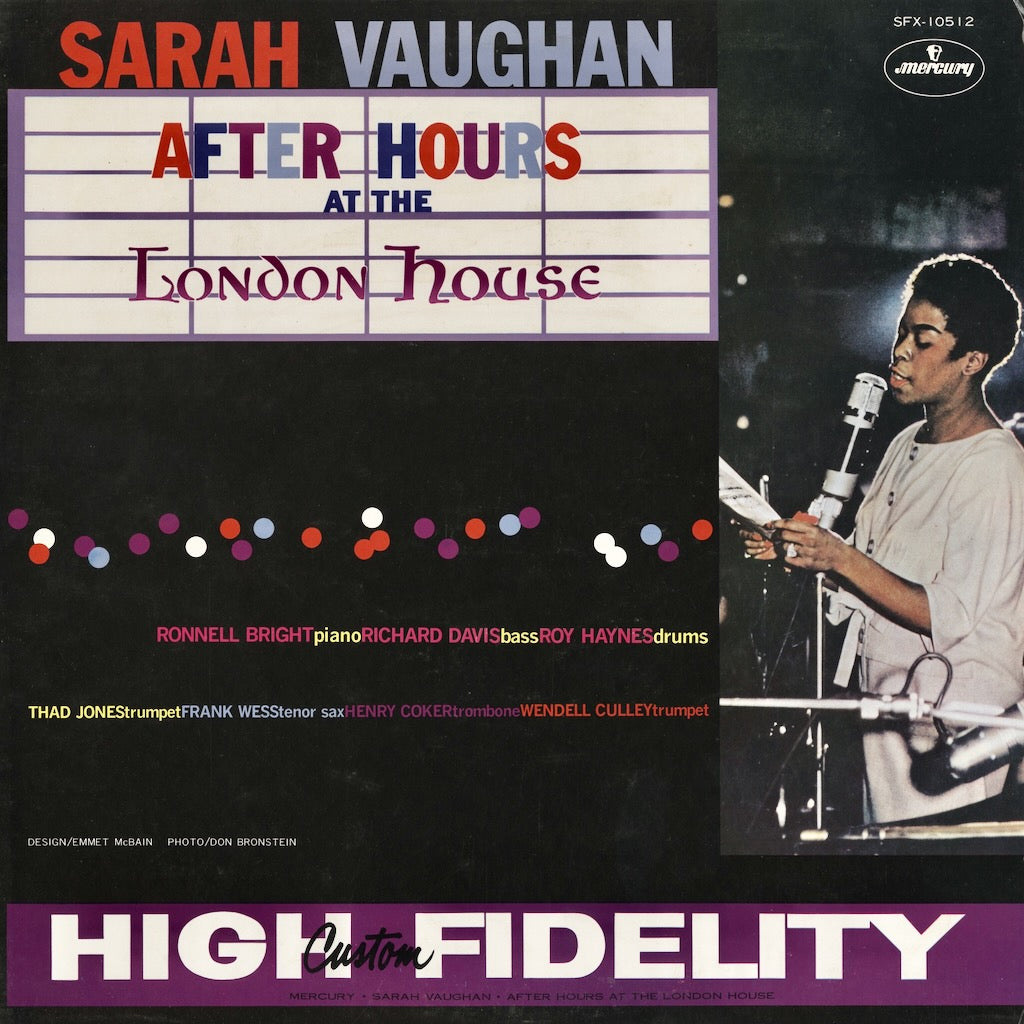 Sarah Vaughan - After Hours At The London House (SFX-10512) Mercury