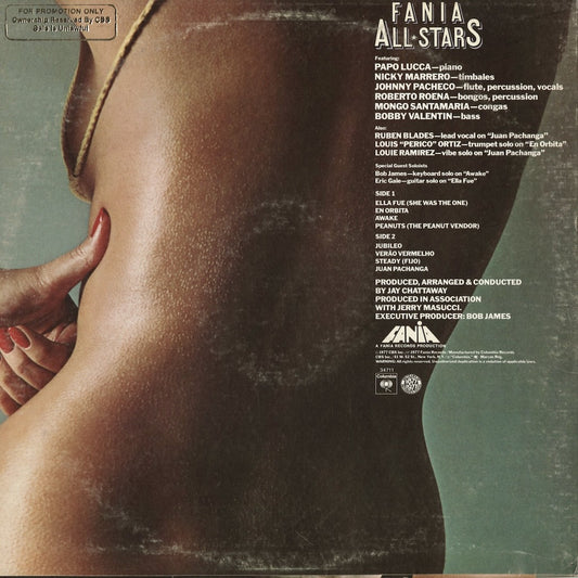 Fania All Stars - Rhythm Machine (PC 34711) LP 1977 US Columbia｜中古LP