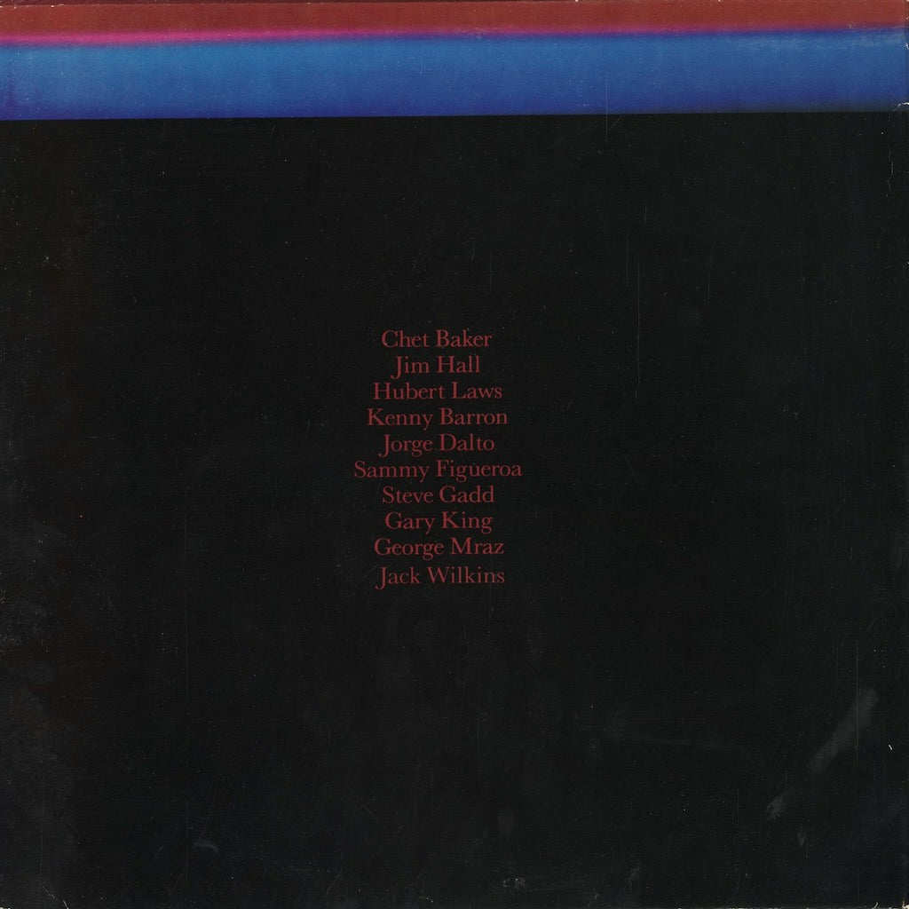 Chet Baker, Jim Hall, Hubert Laws - Studio Trieste (CTI 9007) 1982 US CTI｜中古LP
