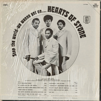 Hearts Of Stone - Stop The World We Wanna Get On (VIPS 404) LP 1970 US VIP｜中古LP