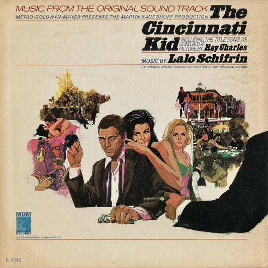 Lalo Schifrin - The Cincinnati Kid (E4313) 1965 US MGM｜中古LP