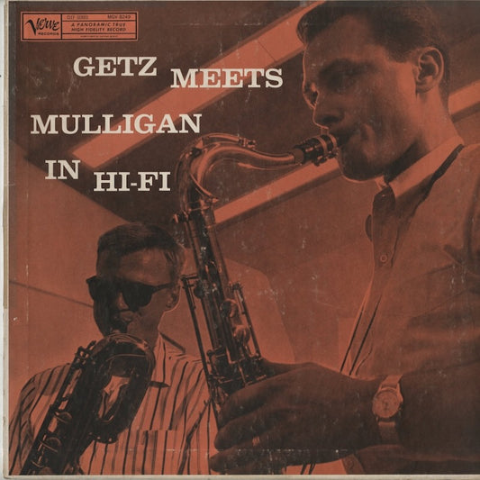 Stan Getz - Gerry Mulligan / スタン・ゲッツ　ジェリー・マリガン / Getz Meets Mulligan In Hi-FI (MG V-8249)