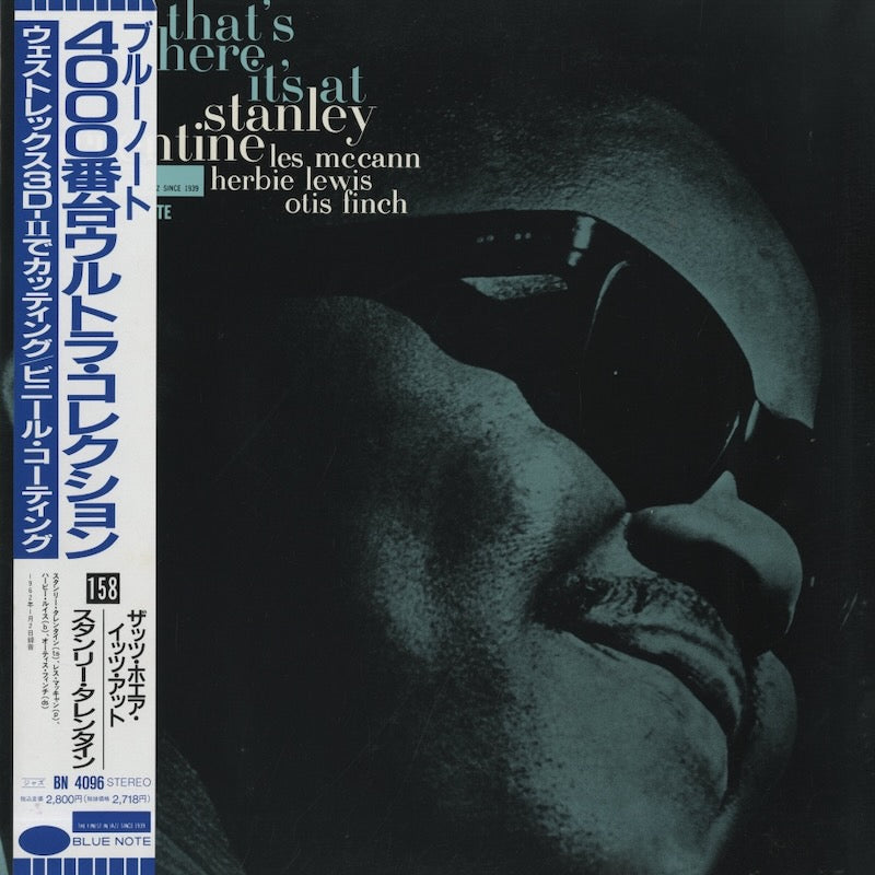 Stanley Turrentine / スタンリー・タレンタイン / That's Where It's At (BN 4096)