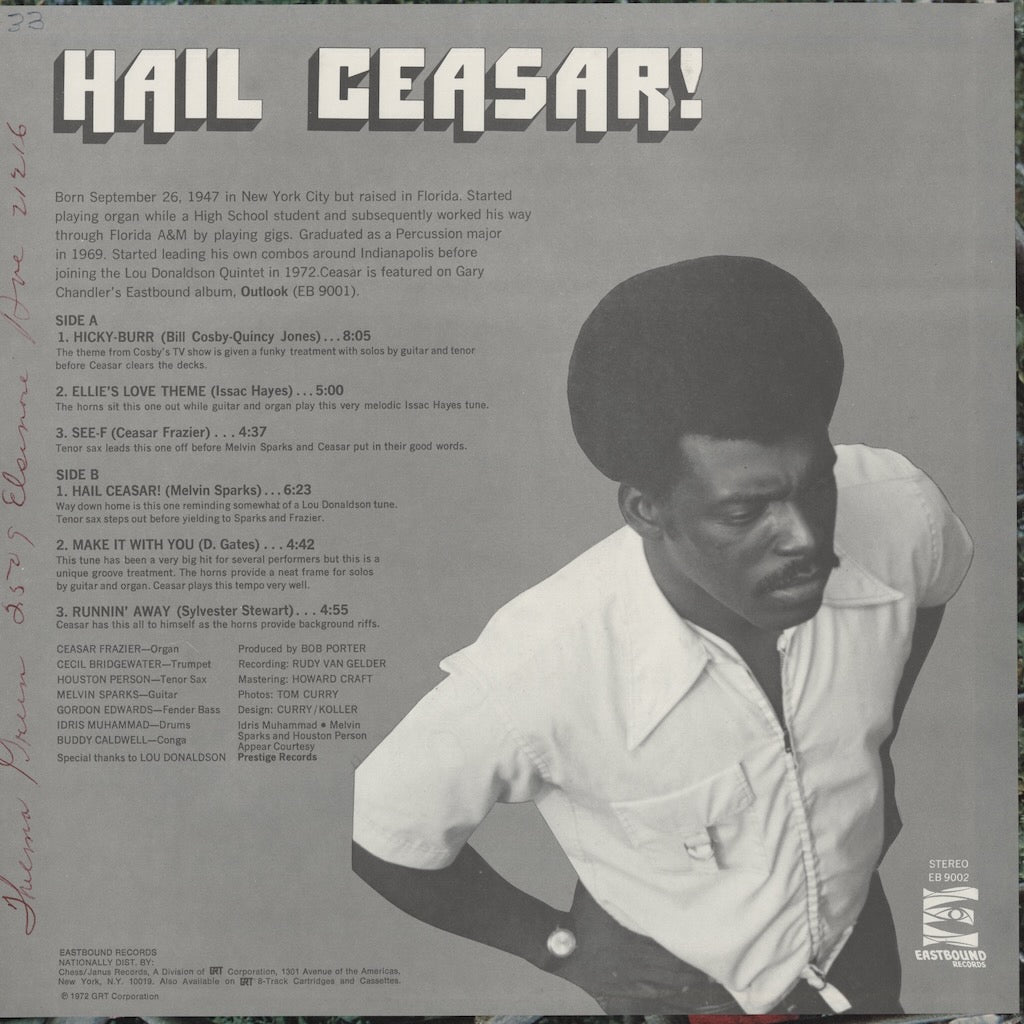 Ceasar Frazier / シーザー・フレイザー / Hail Ceasar! (EB 9002)