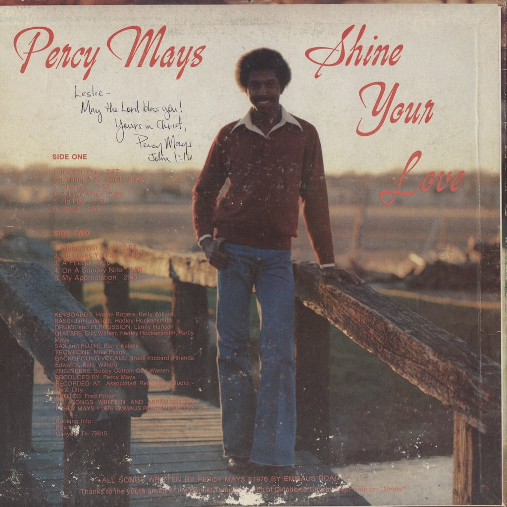 Percy Mays / パーシー・メイズ / Shine Your Love (512 x 58)