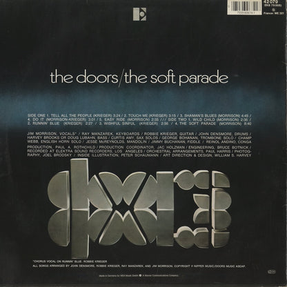 The Doors - The Soft Parade (K 42 079) 1991 GER Elektra｜中古LP
