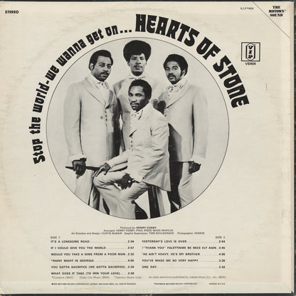 Hearts Of Stone / ハーツ・オブ・ストーン / Stop The World We Wanna Get On (VIPS 404)